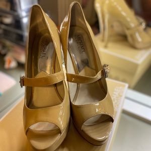 Michael Kors. Nude heels. Size 8.5